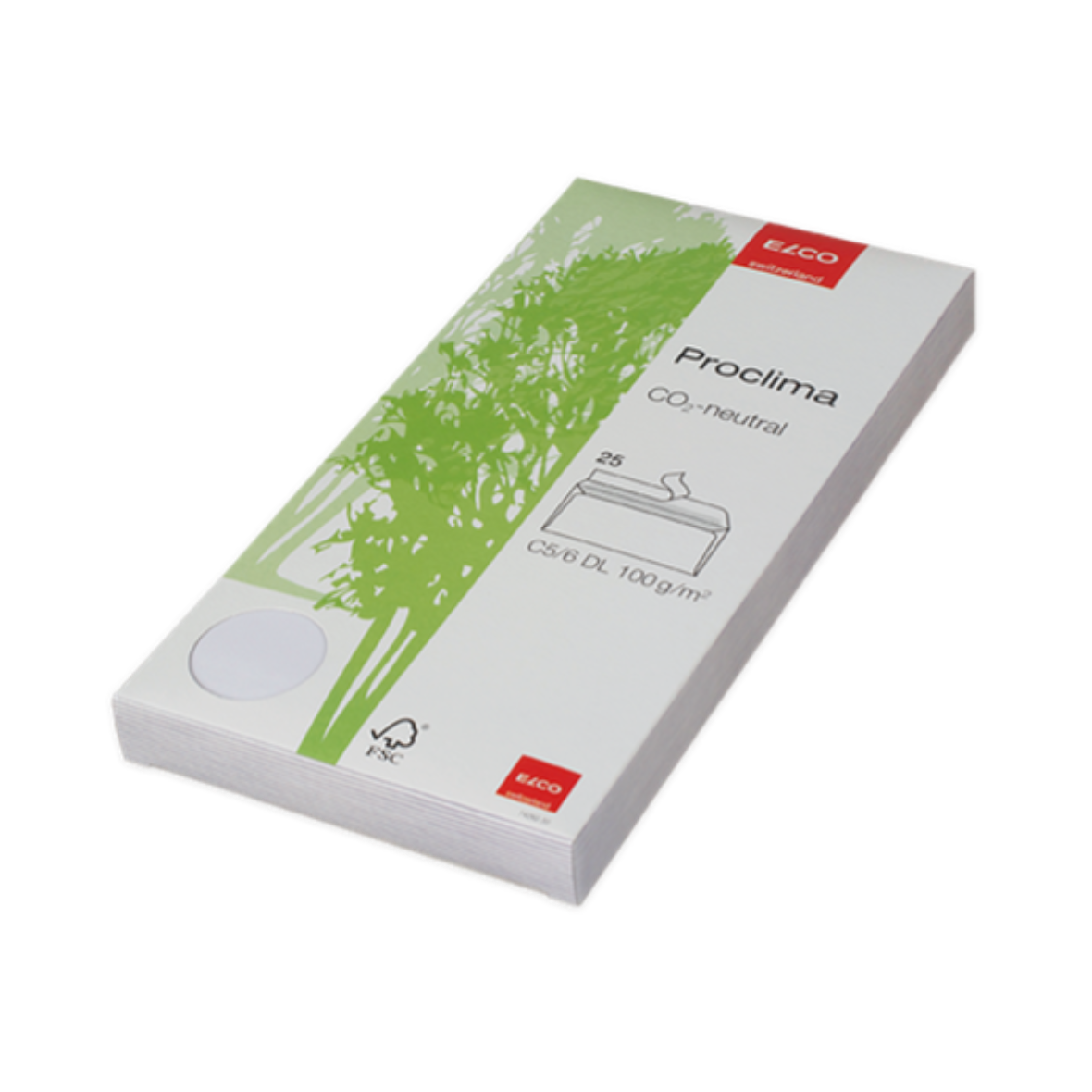 Lot de 25 enveloppes américaines (C5) Proclima