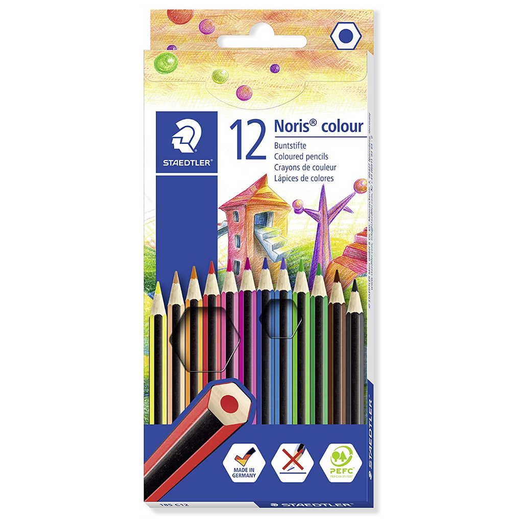 Crayons de couleur Noris Colour 185