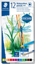 Boite de 12 crayons aquarellables Design Journey