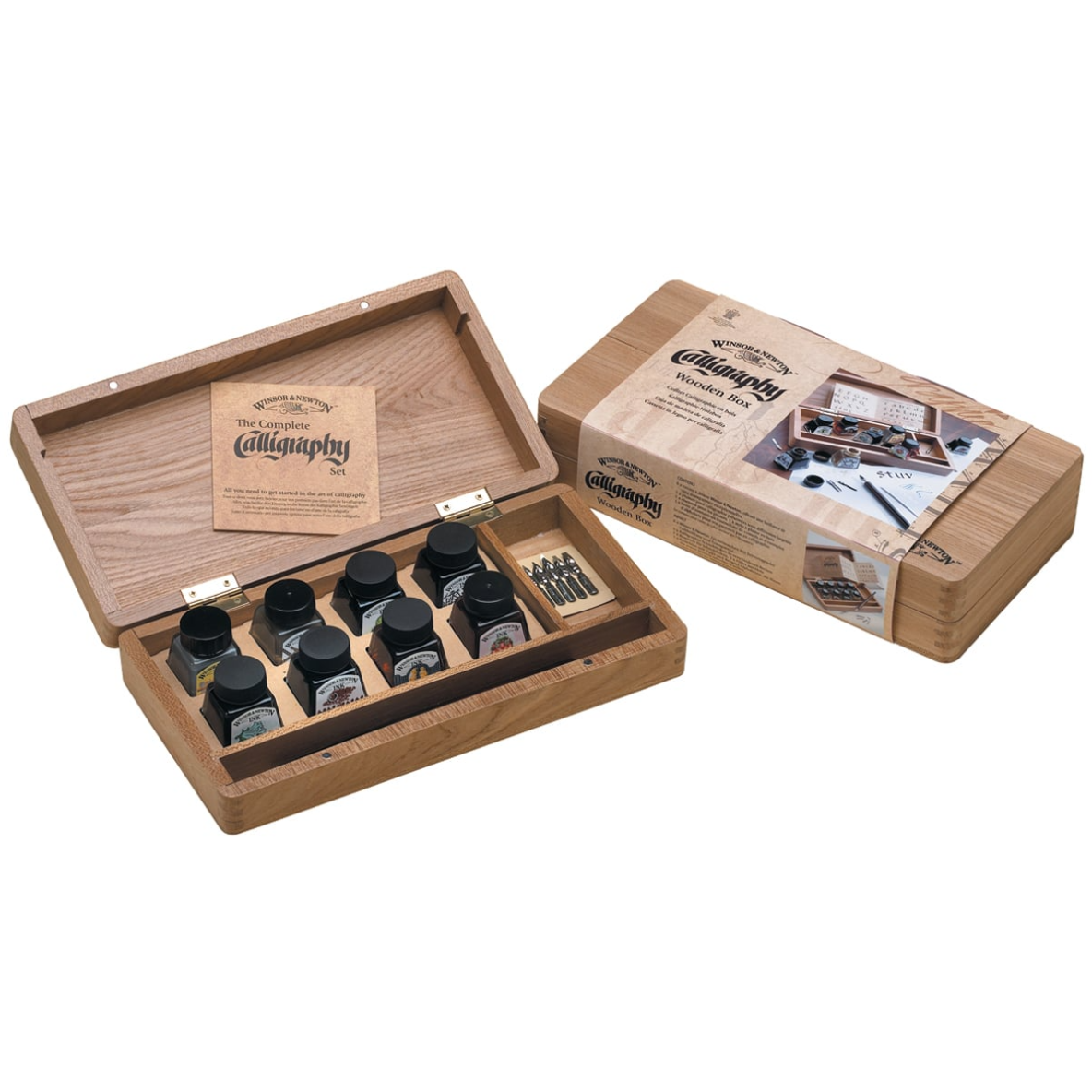 Coffret de Calligraphie en Bois