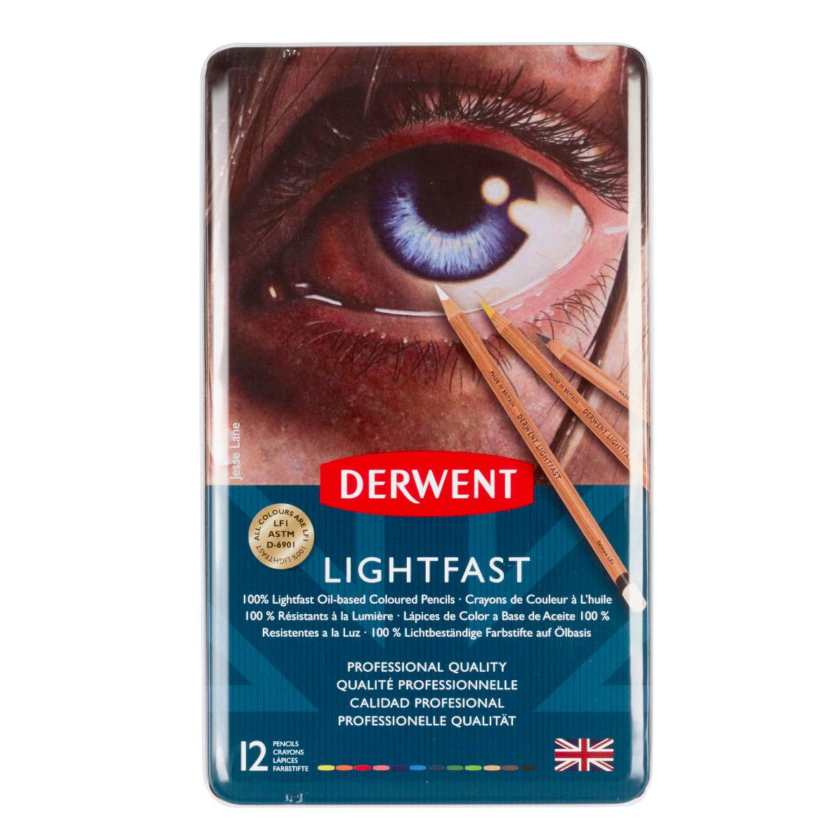Boîte de 12 crayons de couleur Lightfast