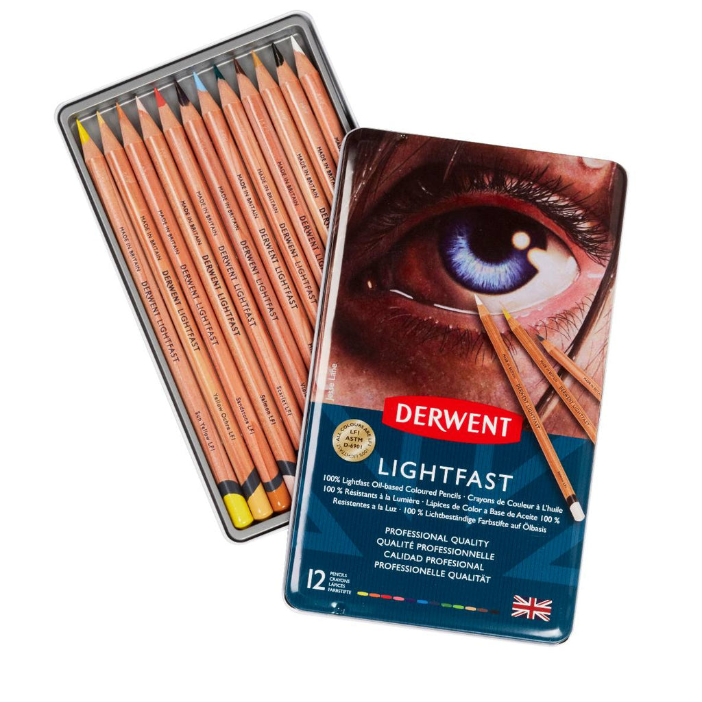 Boîte de 12 crayons de couleur Lightfast