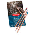 Boîte de 12 crayons de couleur métalliques
