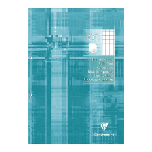 Bloc de cours A4 100 feuilles avec marge