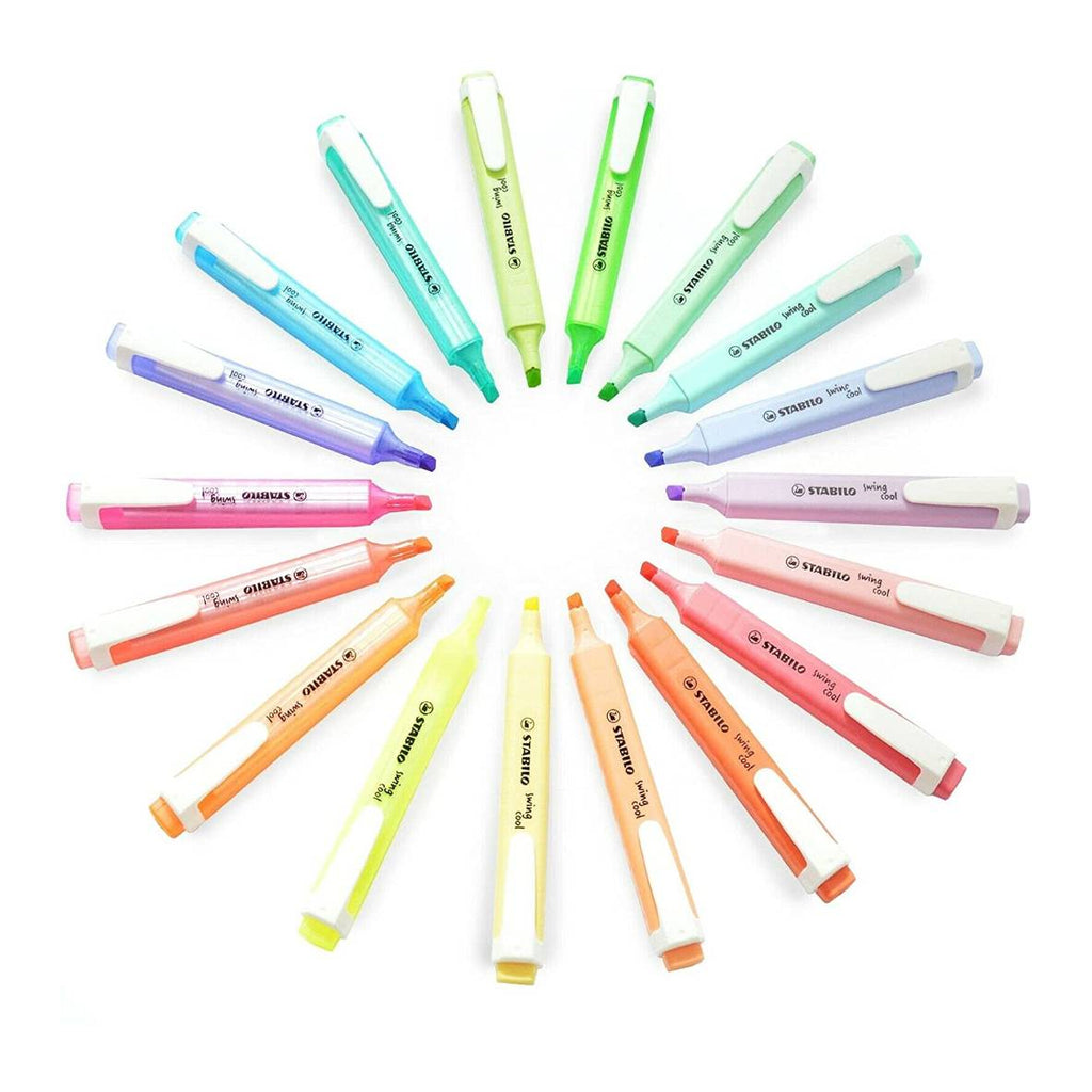 Deskset de 18 surligneurs Swing Cool