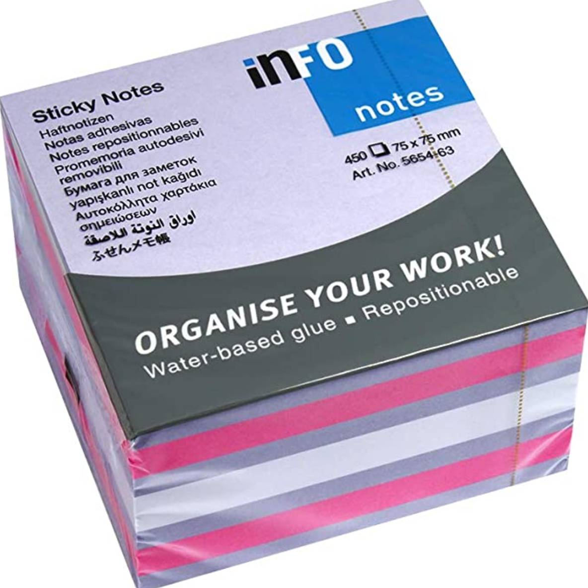 Bloc de 450 feuilles de notes