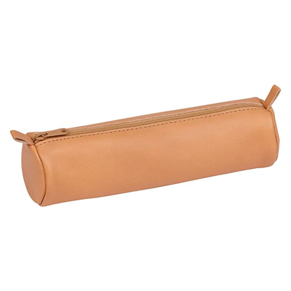 Trousse Scolaire Ronde en Cuir