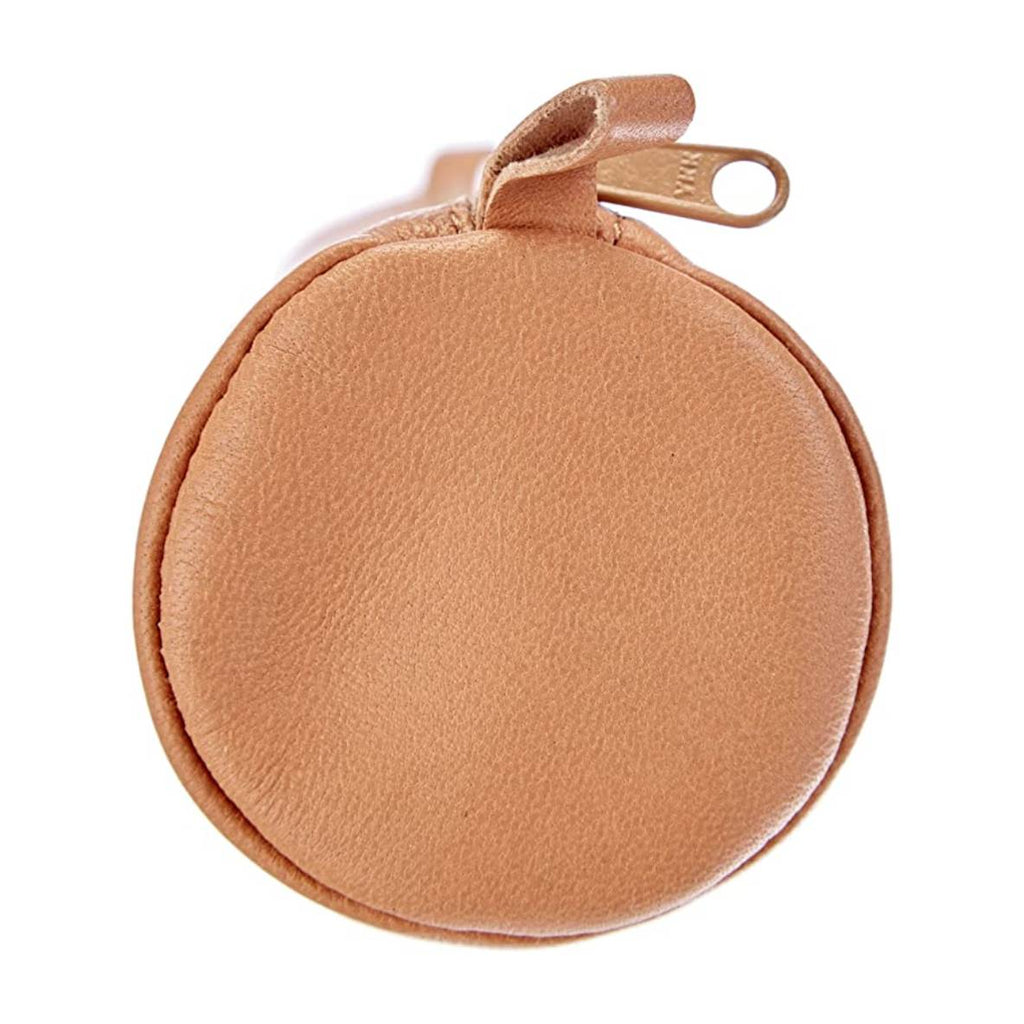 Trousse Scolaire Ronde en Cuir
