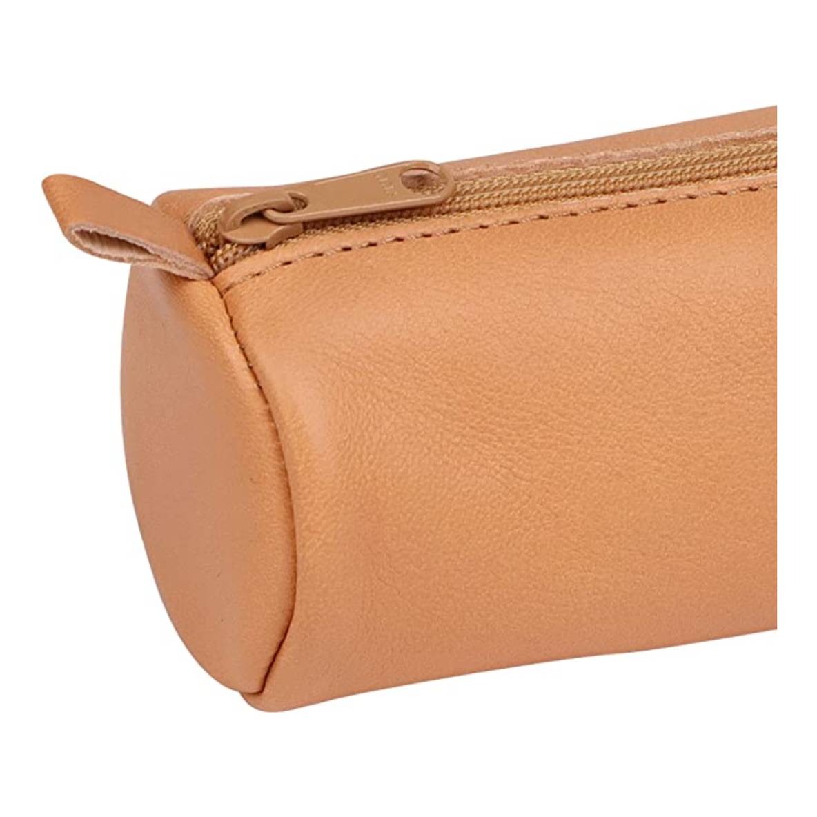 Trousse Scolaire Ronde en Cuir