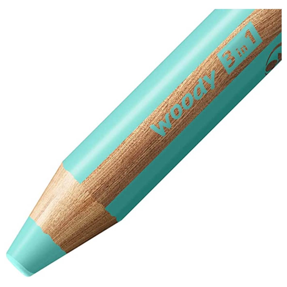 Boîte de 6 crayons de couleur pastel Woody