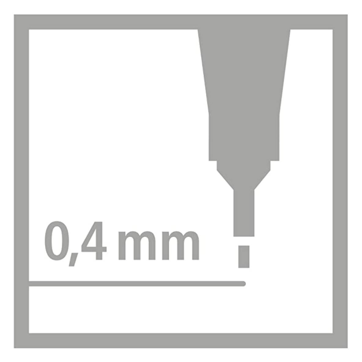 Pochette de 10 feutres Point88