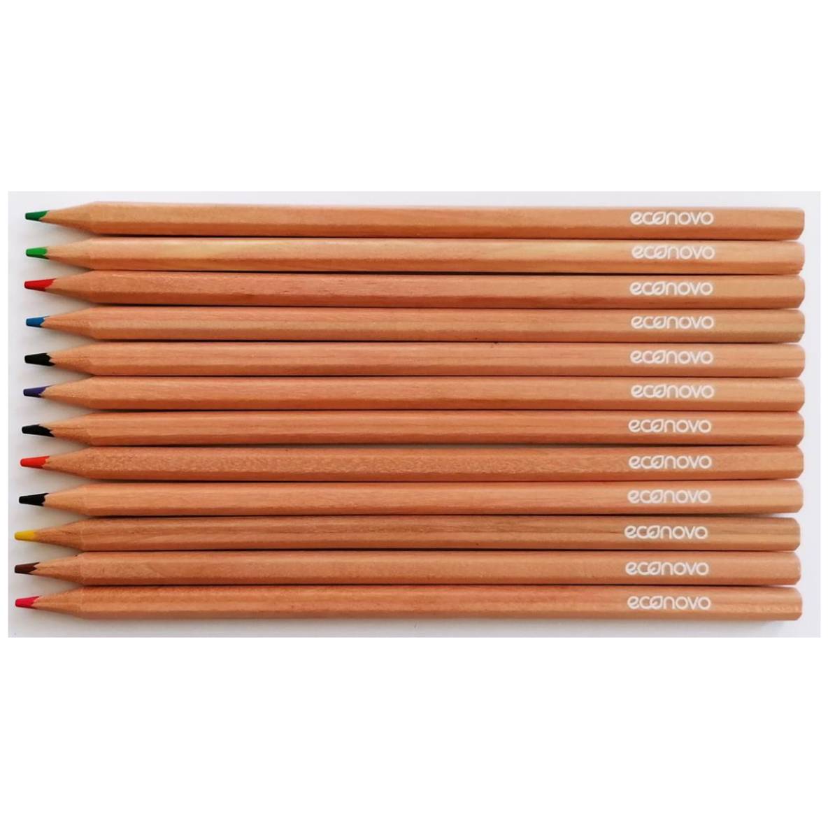 Set de 12 Crayons de Couleur