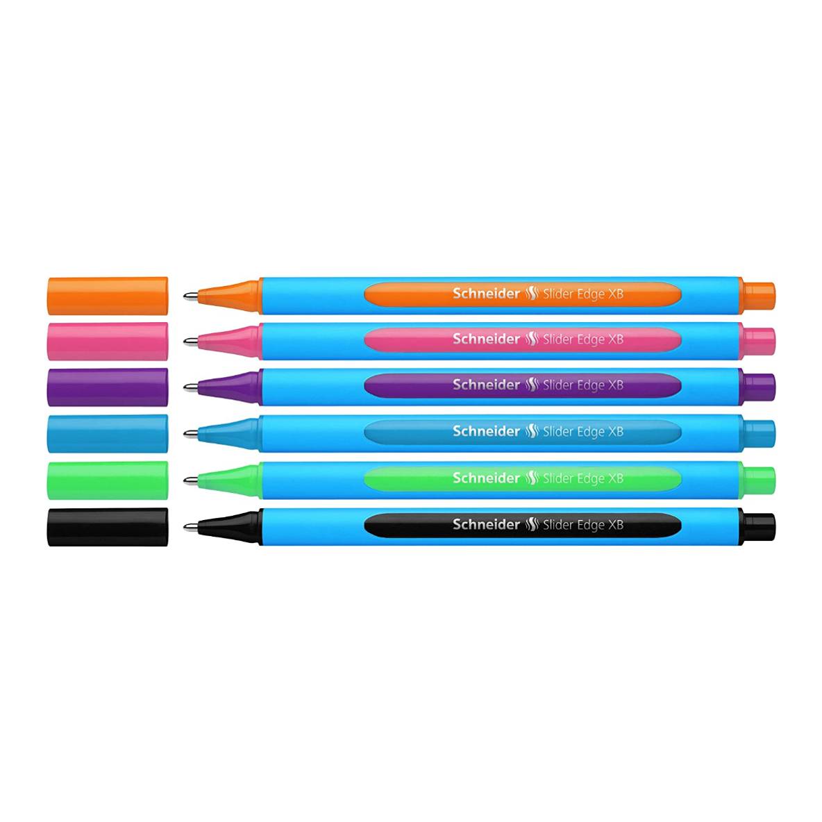 Pochette de 6 Stylo-billes Slider Edge XB