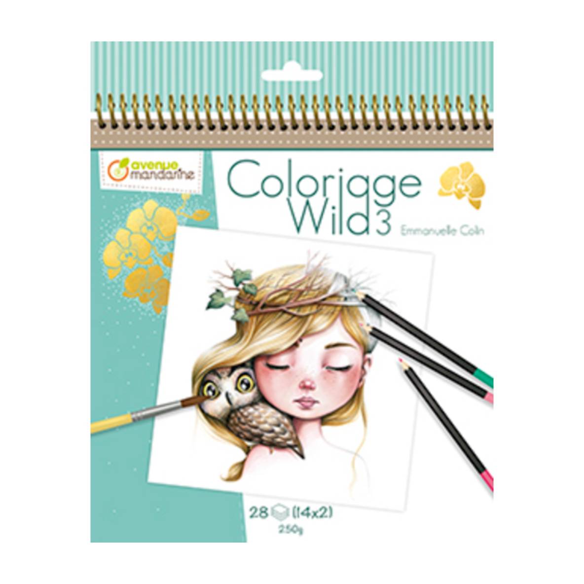 Carnet de Coloriage Wild