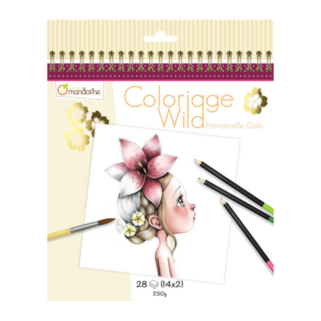 Carnet de Coloriage Wild