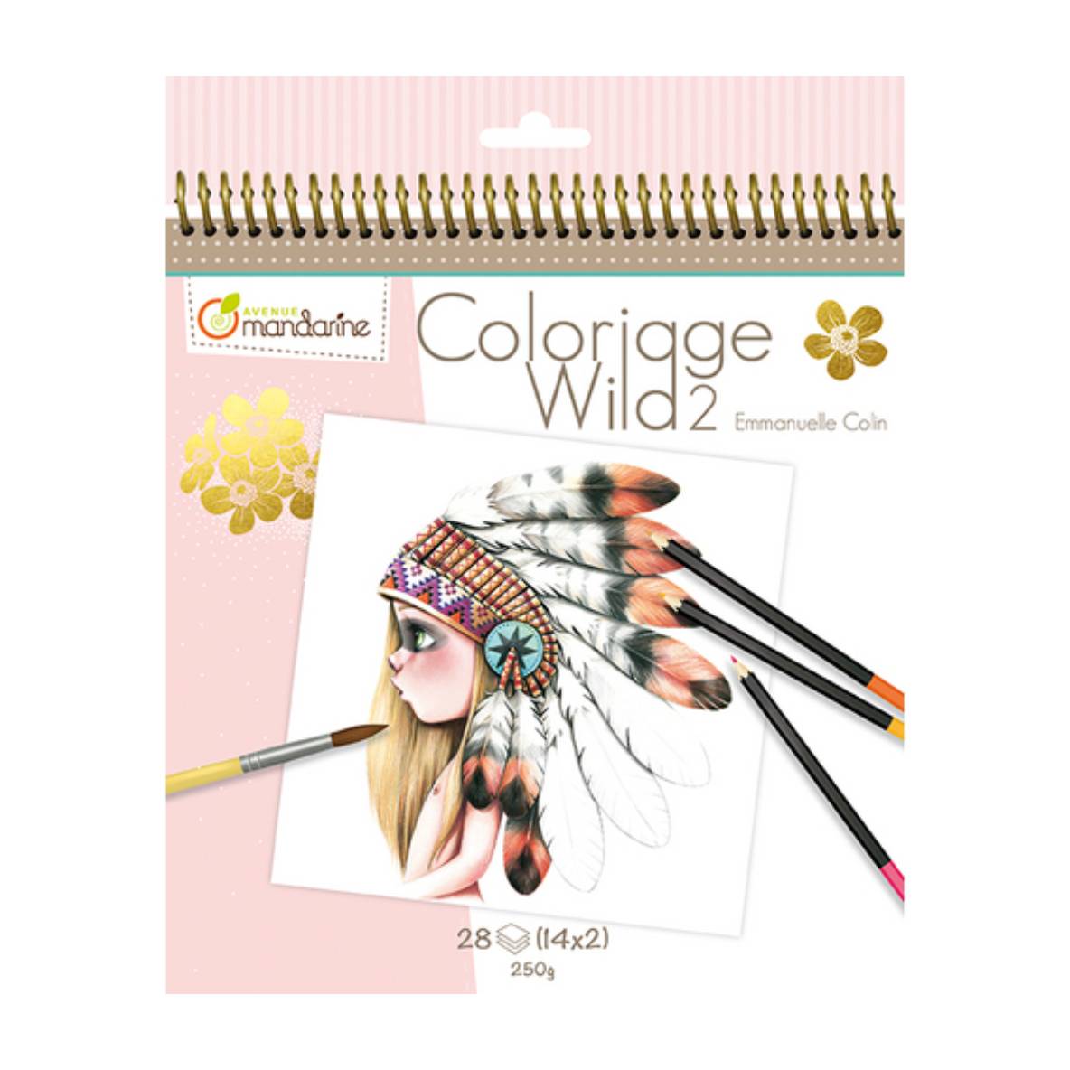 Carnet de Coloriage Wild