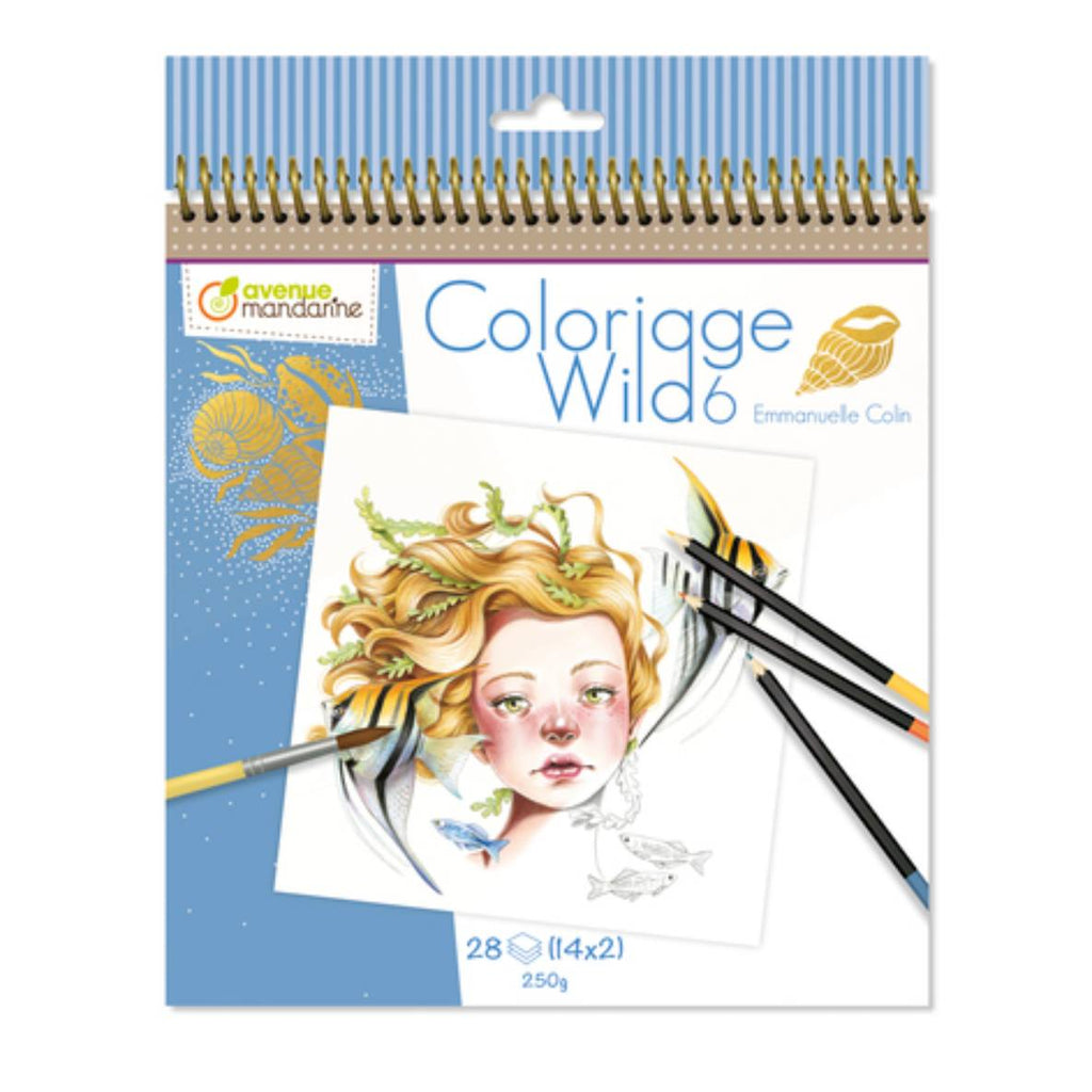 Carnet de Coloriage Wild