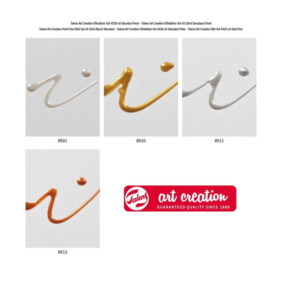 Set de 4 Effect Liner Nacré