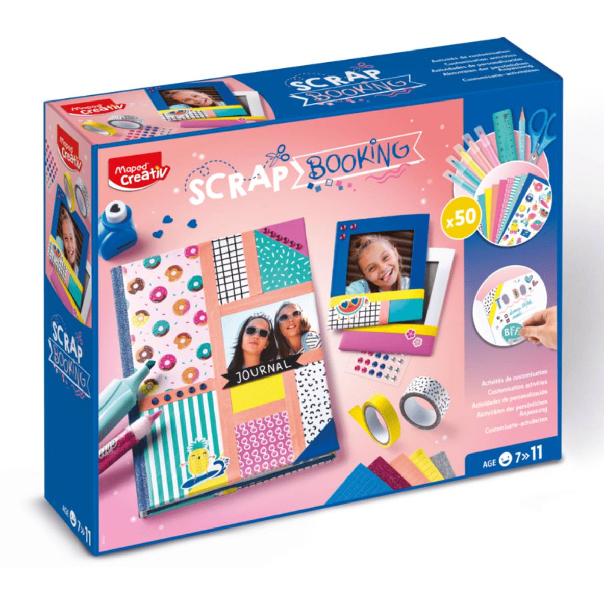 Set Créatif de Scrapbooking pour Enfants