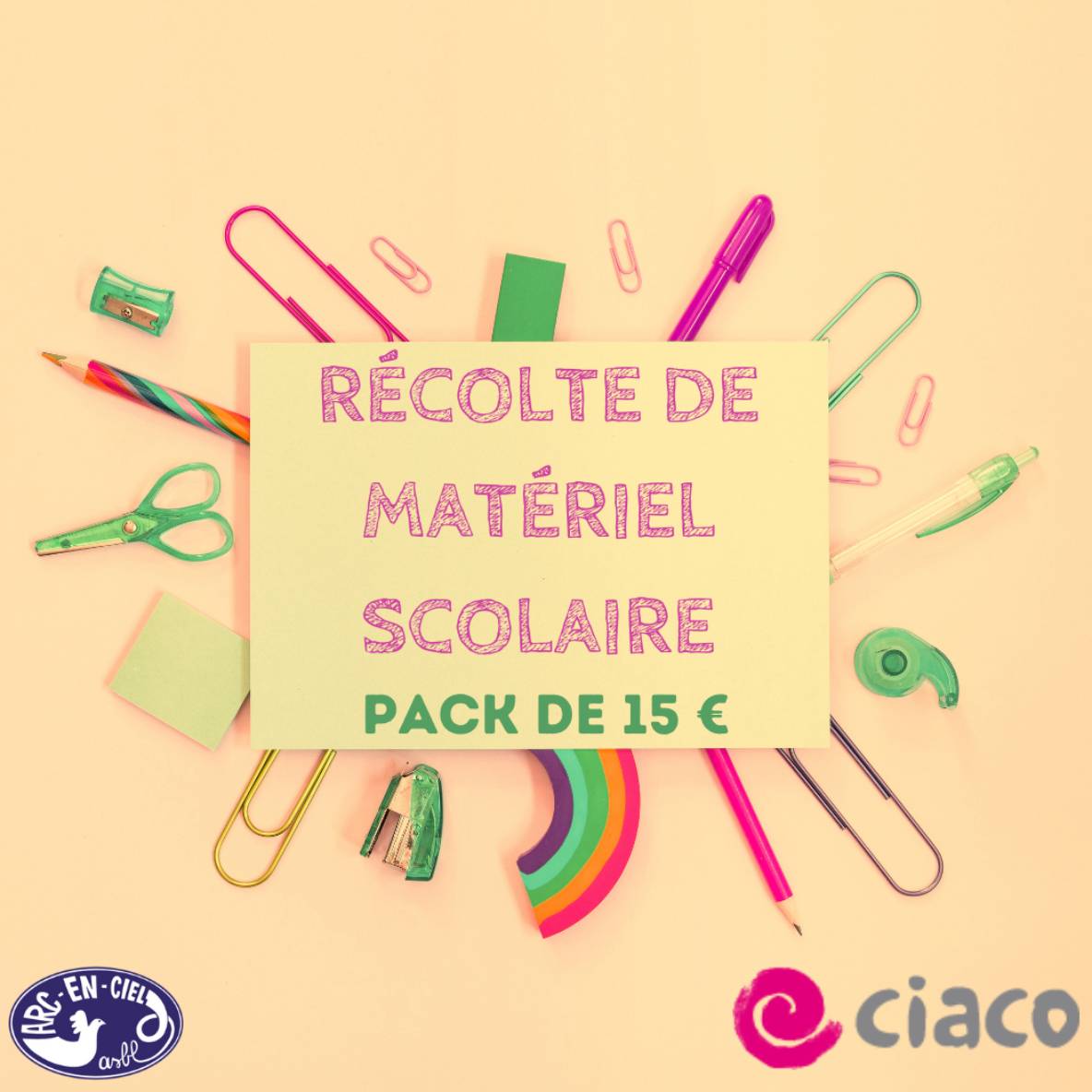 Pack Arc-en-Ciel 15€