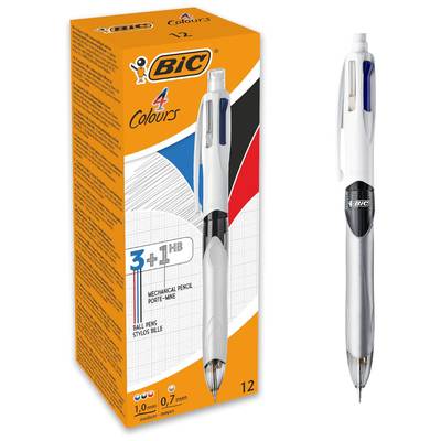 Stylo-bille 3 Couleurs + 1 HB