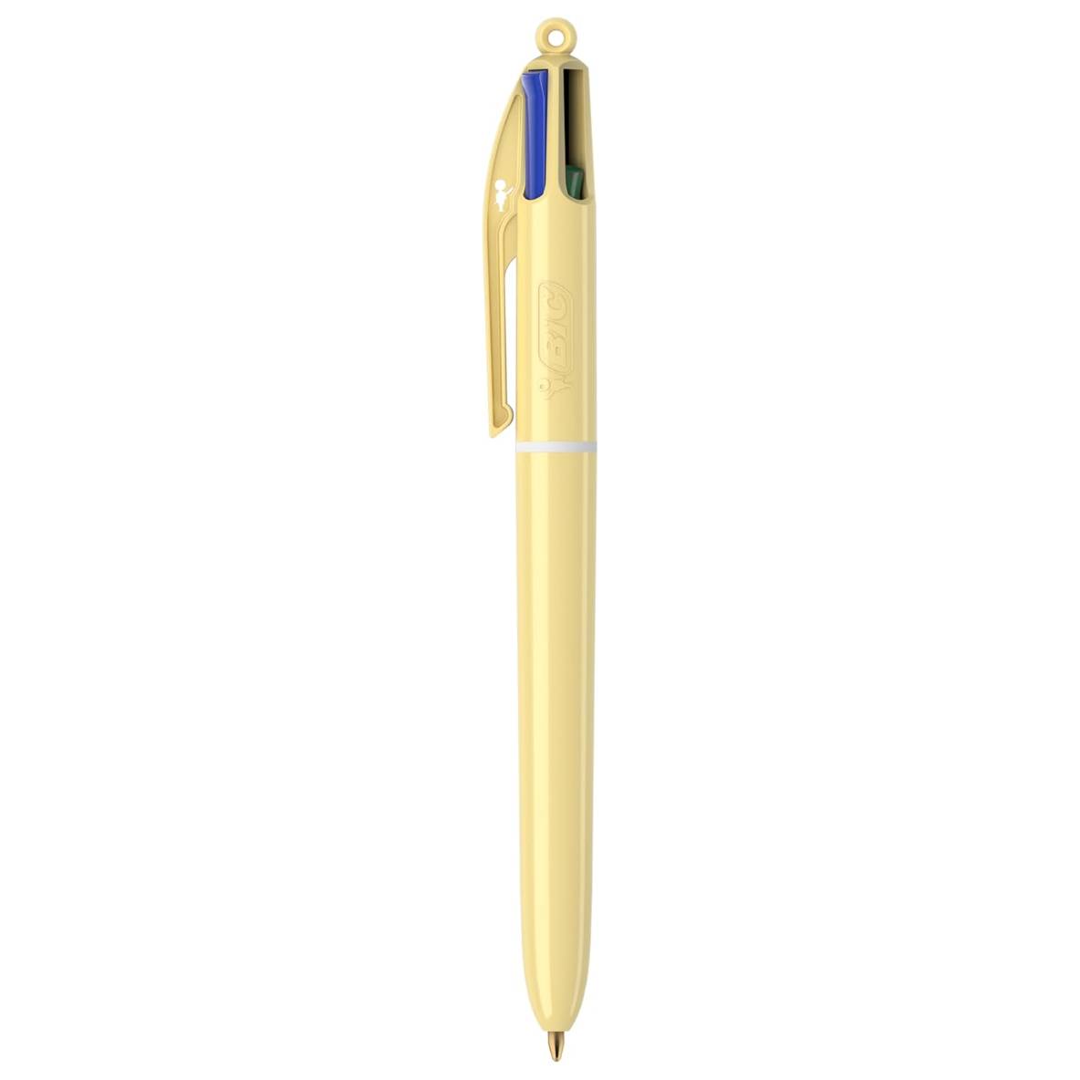 Stylo-bille 4 Couleurs Pastel