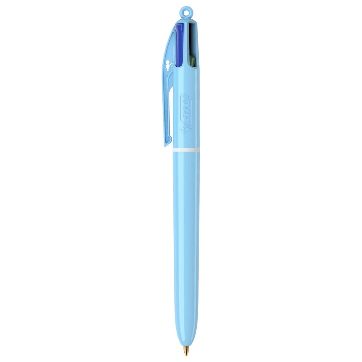 Stylo-bille 4 Couleurs Pastel