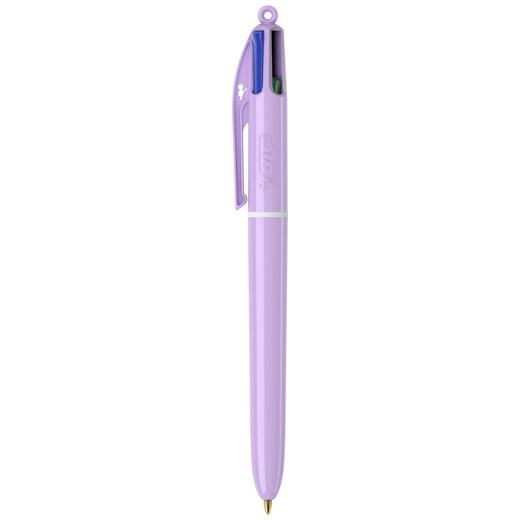 Stylo-bille 4 Couleurs Pastel