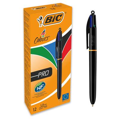 Stylo-bille 4 Couleurs Pro Black