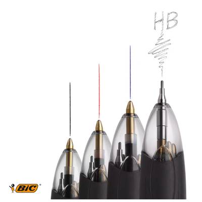 Stylo-bille 3 Couleurs + 1 HB